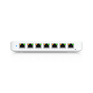 USW Ultra 60W Switch de 8 Puertos GbE (7 Puertos PoE+ y 1 Puerto Entrada PoE++) con Opciones de Montaje Versátiles