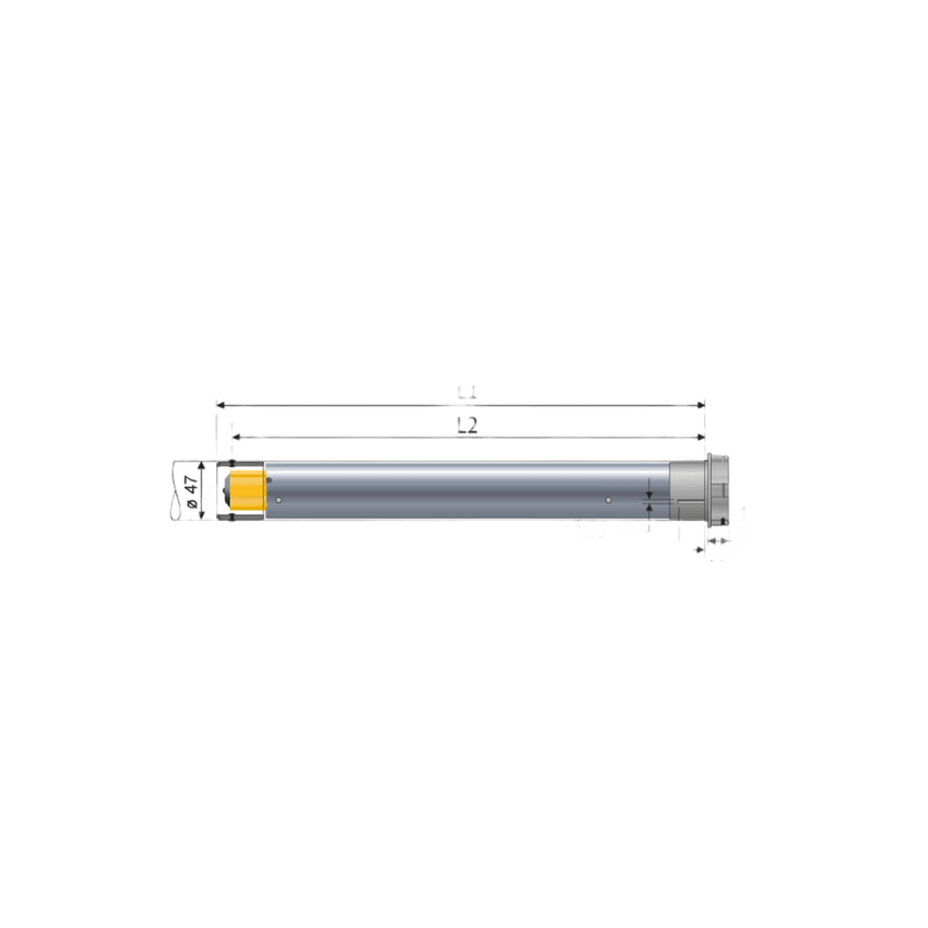 Motor inalámbrico RTS alimentación 110V para persianas, ventana de 3 mts ancho y alto 4 máximo