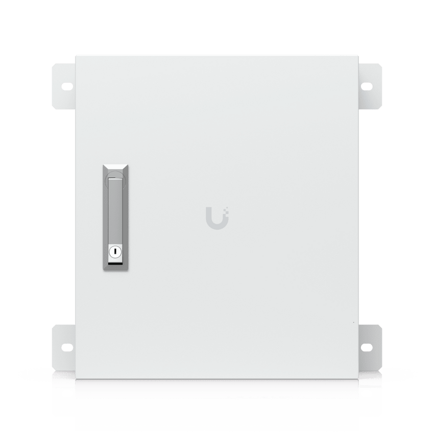 Gabinete de Conexión para Interior y Exterior Compatible con UniFi Access Hubs, Switches y Accesorios