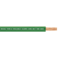 (SLY311) Cable Eléctrico de Cobre Recubierto THW-LS Calibre 12 AWG 19 Hilos Color Verde (100 Metros (328.08 Pies))