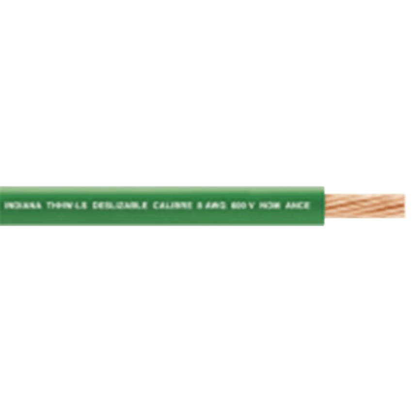 (SLY311) Cable Eléctrico de Cobre Recubierto THW-LS Calibre 12 AWG 19 Hilos Color Verde (100 Metros (328.08 Pies))