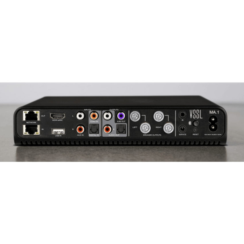 Amplificador de Audio Streaming | 1 Zona 2 Canales | Clase D 125W @ 8Ω | Native Streaming™ | AirPlay 2 | Google Cast | Bluetooth 5.3 | HDMI eARC | Multiroom Audio | BLAST™ LED