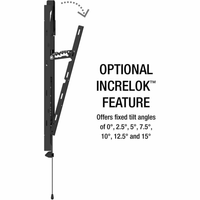Soporte de Pared Universal Scissor SmartMount para Pantallas desde 49" hasta 120" / Extensión 12.8" (325 mm) / Carga Máxima 250 lb (113.4 kg) / Ajuste Post-Instalación / Hook-and-Hang / IncreLok