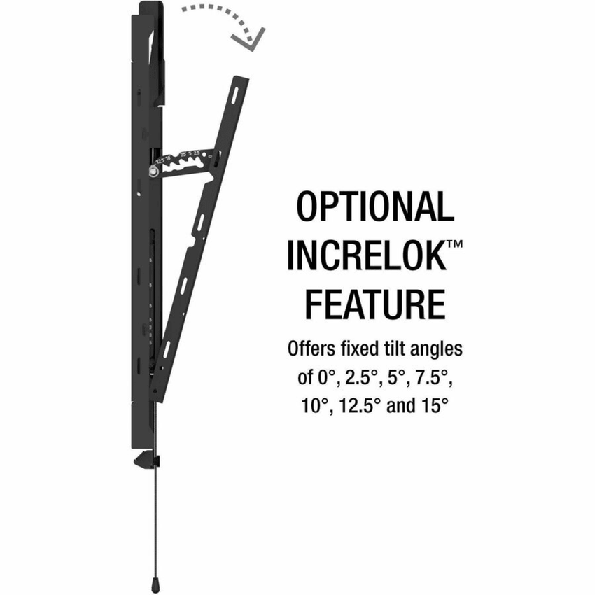 Soporte de Pared Universal Scissor SmartMount para Pantallas desde 49" hasta 120" / Extensión 12.8" (325 mm) / Carga Máxima 250 lb (113.4 kg) / Ajuste Post-Instalación / Hook-and-Hang / IncreLok