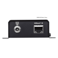 Receptor DisplayPort HDBaseT-Lite | (4K a 40 m; 1080p a 70 m) | (HDBaseT Clase B)