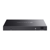 Switch Omada L3 SDN Administrable / 24 puertos PoE af/at Gigabit y 4 puertos SFP+ / Presupuesto PoE 720W / Funciones RIP, VRRP, Servidor DHCP / Administración centralizada OMADA / Fuente Redundante