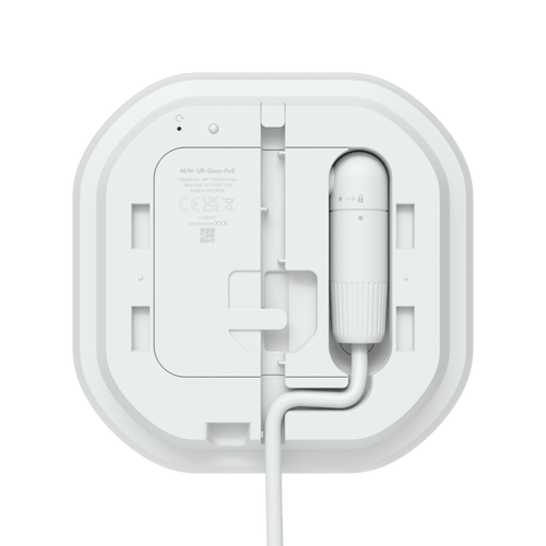 UniFi Siren PoE – Sirena para Exteriores Todo Clima con Alarma de 110 dB e Iluminación LED de Emergencia Alimentada por PoE