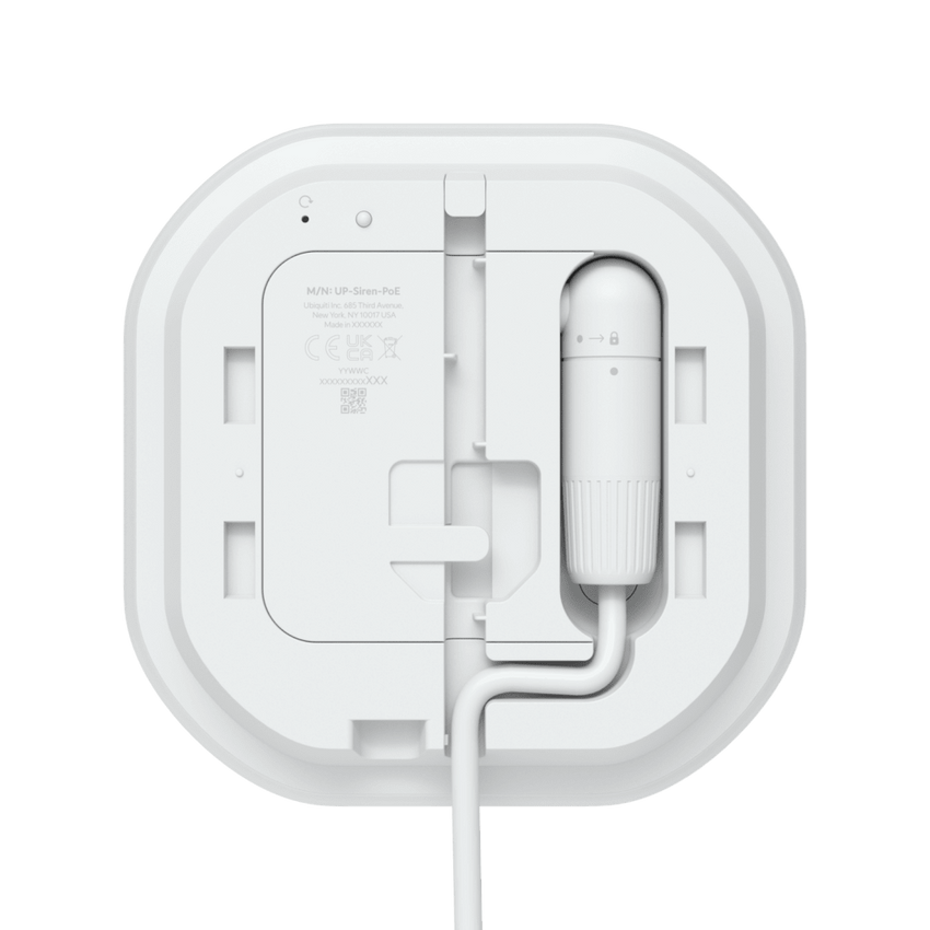 UniFi Siren PoE – Sirena para Exteriores Todo Clima con Alarma de 110 dB e Iluminación LED de Emergencia Alimentada por PoE