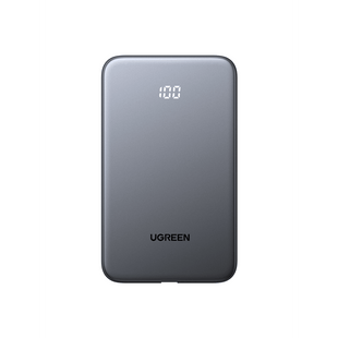 Power Bank 10000mAh con Cable Integrado 20W / Puerto USB-C PD3.0 PPS / Puerto USB-A SCP 22.5W / Batería Polímero Litio / Protecciones Múltiples / Indicador Digital / Material V-0