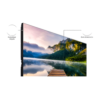 KIT de Video wall LCD 2x2 4 pantallas de 55" VM55BU para conexion daisy chain, incluye montajes de pared Peerless DS-VW765-LAND