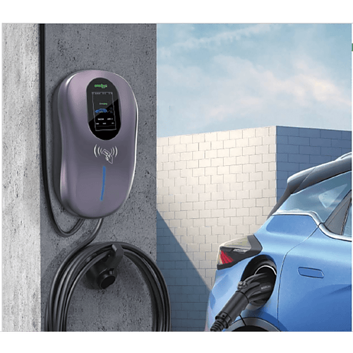 Estaci�n de Carga para Veh�culos El�ctricos / 40 A / 9.6 kW / Conector Tipo 1 (SAE J1772) / 110-240 V AC / Pantalla LCD 4.3 in (10.9 cm) / WiFi / APP / RFID / IP65 / Cable TPE 5 m (16.4 ft)