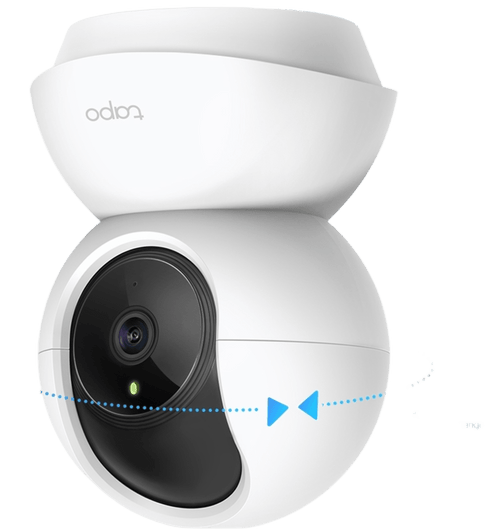 Cámara de Seguridad Wi-Fi Pan/Tilt, 2K Definition, Visión Nocturna 30 pies, 360° Horizontal, 114° Vertical, Detección de Movimiento, Audio Bidireccional, Alarma Sonora/Lumínica, MicroSD 256GB, Modo Privacidad