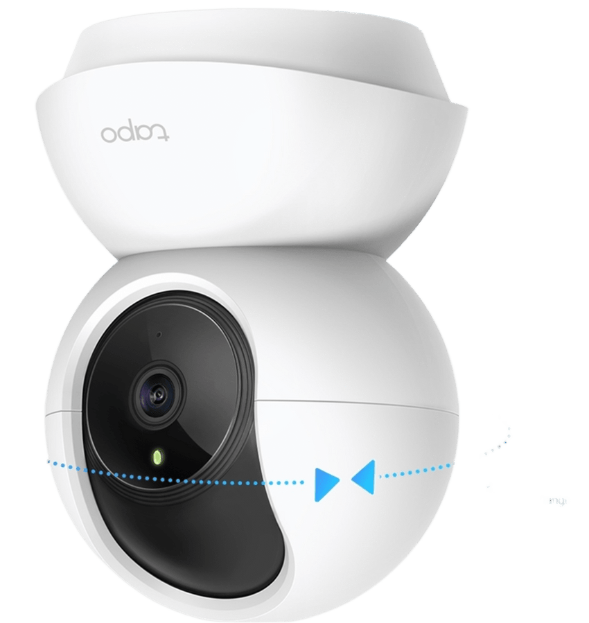 Cámara de Seguridad Wi-Fi Pan/Tilt, 2K Definition, Visión Nocturna 30 pies, 360° Horizontal, 114° Vertical, Detección de Movimiento, Audio Bidireccional, Alarma Sonora/Lumínica, MicroSD 256GB, Modo Privacidad