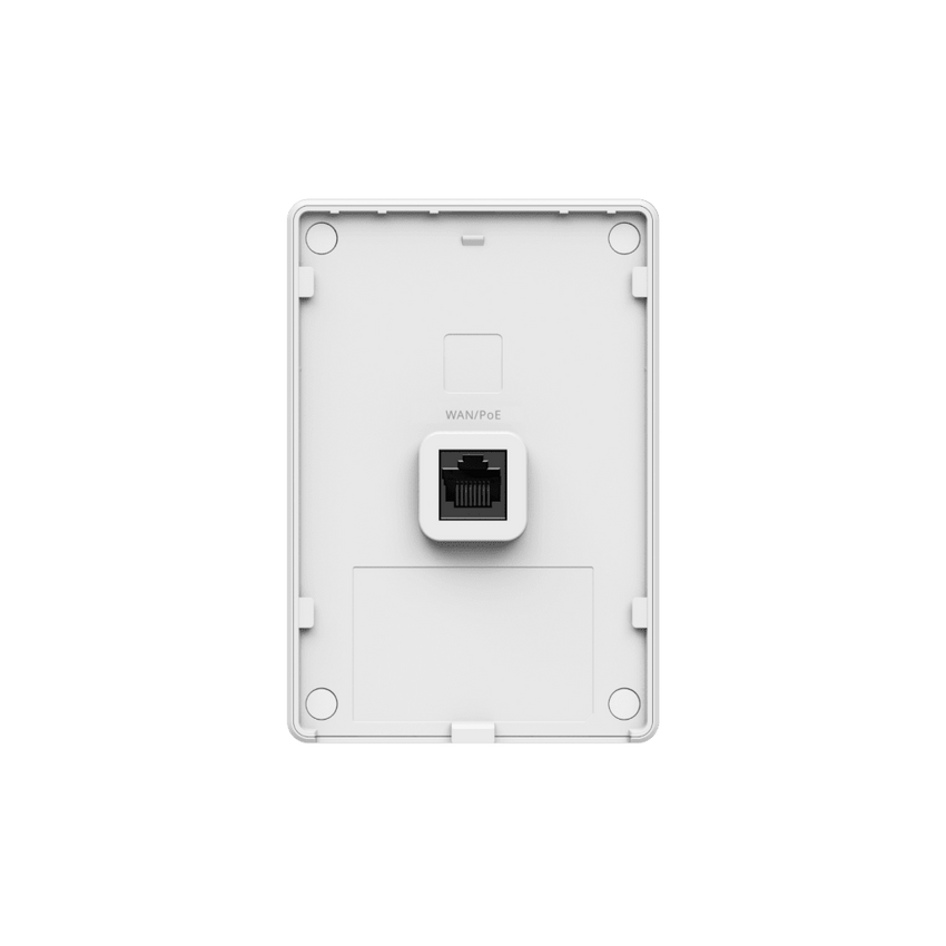 Punto de Acceso Mesh Wi-Fi 6 para interior en pared, hasta 320 usuarios ideal para Hotelería u Oficina.