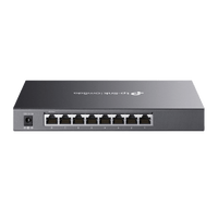 Switch Administrado Gigabit 8 Puertos / Omada SDN / 16 Gbps Capacidad Switching / Gestión Cloud y Local / VLAN / QoS / ACL / Sin Ventiladores / Montaje Pared-Escritorio