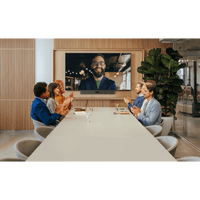 Barra de Videoconferencia Yealink A50 con IA y Control Remoto VCR11, Todo en Uno para Salas Medianas y Grandes con Seguimiento Automático del Hablante