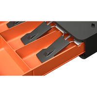 Cajón de Efectivo Mini SUNMI / ABS de Alta Resistencia / 3 Posiciones de Bloqueo / 9V-24V Autoajustable / 1,000,000+ Operaciones / 10 kg Capacidad de Carga / Reducción de Ruido <50dB