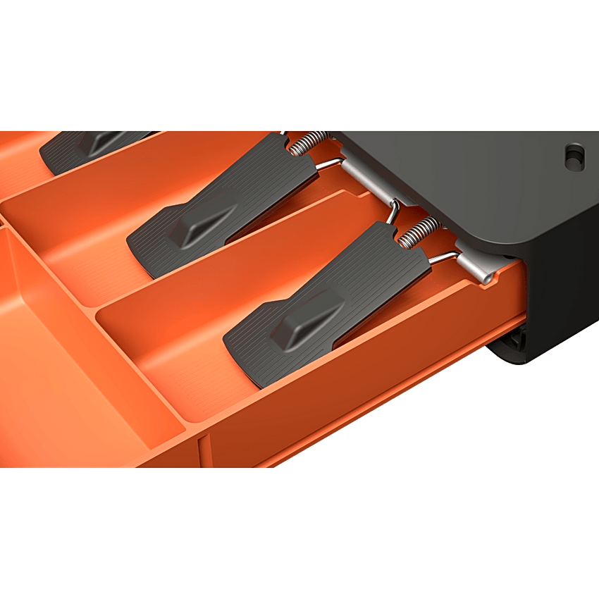 Cajón de Efectivo Mini SUNMI / ABS de Alta Resistencia / 3 Posiciones de Bloqueo / 9V-24V Autoajustable / 1,000,000+ Operaciones / 10 kg Capacidad de Carga / Reducción de Ruido <50dB