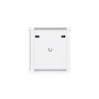 UACC Rack Cabinet 12U (598 x 600 mm) - Gabinete Cerrado para Montaje en Pared con Puerta Frontal de Vidrio Templado, Totalmente Ensamblado con Ventiladores Integrados y Paneles Removibles