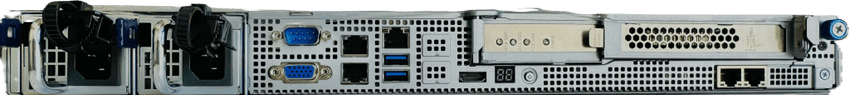 NVR Wisenet WAVE basada en Ubuntu Linux / Montable en Rack 1U / Incluye 1 licencia WAVE-PRO-04 / 470 Mbps throughput / Incluye 80 TB para almacenamiento