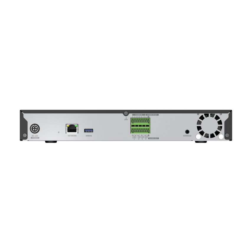 Caja de analiticos de inteligencia artificial 8 canales para camaras Hanwha, Deteccion de personas y vehiculos, conteo de personas y vehiculos, analiticos de intrusion