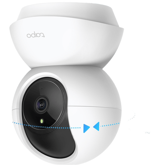 Cámara de Seguridad Wi-Fi Pan/Tilt, 2K Definition, Visión Nocturna 30 pies, 360° Horizontal, 114° Vertical, Detección de Movimiento, Audio Bidireccional, Alarma Sonora/Lumínica, MicroSD 256GB, Modo Privacidad