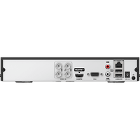 DVR 4 Canales TURBOHD + 4 Canales IP / 8 Megapixel (4K) / Audio Bidireccional / ACUSENSE / 1 Bahía de Disco Duro / Salida de Video en Full HD / H.265+