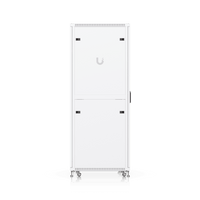 UACC Rack Cabinet 42U (600 × 800 mm) – Gabinete de Piso Totalmente Ensamblado con Ventiladores Integrados, Paneles Removibles, Ruedas con Seguro y Puerta Frontal de Vidrio Templado
