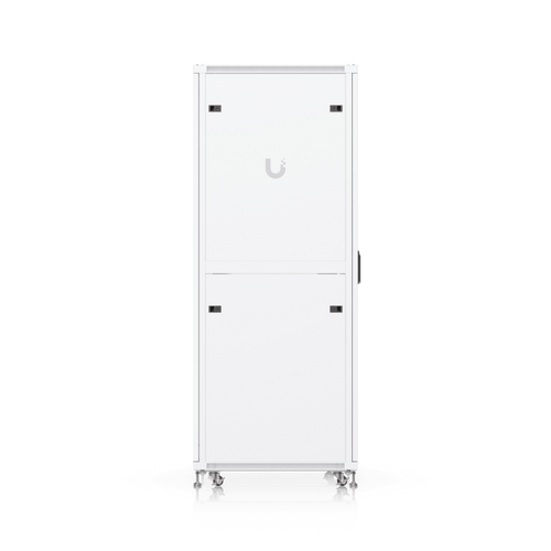 UACC Rack Cabinet 42U (600 × 800 mm) – Gabinete de Piso Totalmente Ensamblado con Ventiladores Integrados, Paneles Removibles, Ruedas con Seguro y Puerta Frontal de Vidrio Templado