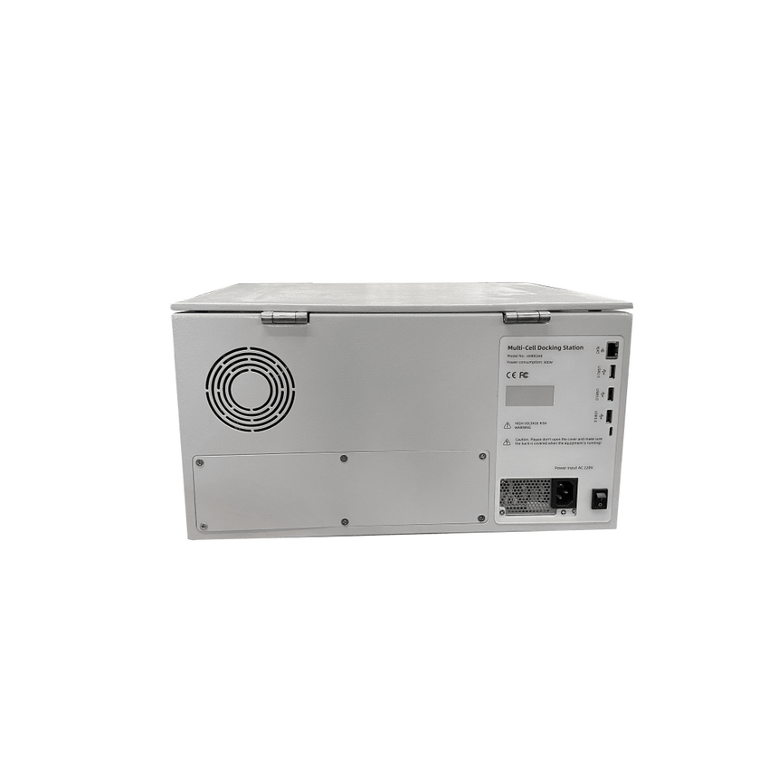 Estación de Descarga para Cámaras Corporales | 8 Canales de Conexión | Descarga Simultanea | Pantalla Táctil | Almacenamiento Hasta 12TB | Carga y Copia de Seguridad Automática | Compatible con Body Cam XMR-R3.