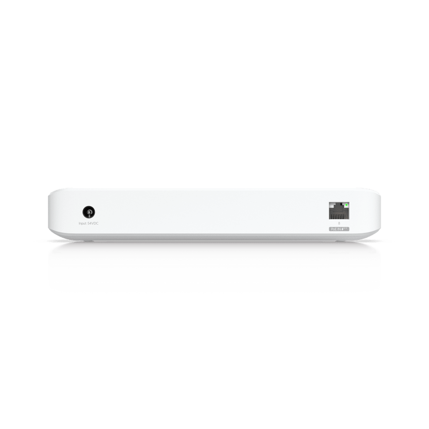 USW Ultra Switch de 8 Puertos GbE (7 Puertos PoE+ y 1 Puerto Entrada PoE++) con Opciones de Montaje Versátiles