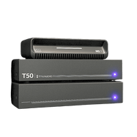 KIT Amplificador T50 y Streamer de Audio Modular MS.1 | PoE + USB-C | HDMI eARC + Óptica + RCA | Bluetooth LE Audio | WiFi | Control4-Crestron-Elan-RTI-URC-Savant-Lutron | AirPlay2-GoogleCast-SpotifyConnect