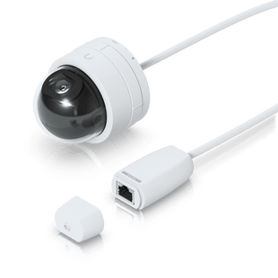 Cámara IP UniFi G5 Domo Ultra, de bajo perfil para interior, 2K (4MPX), ángulo amplio 102.4°, visión nocturna IR hasta 20 mts, detección de eventos, para pared o techo