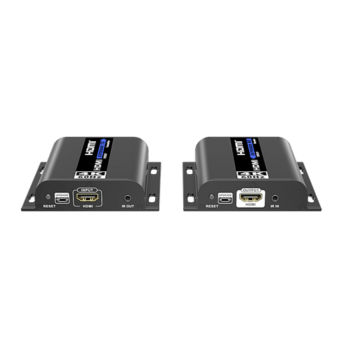 Kit Extensor HDMI | AV sobre IP | 4K@60Hz | 120 m | HDMI 2.0 | HDCP 2.2 | 18 Gbps | Conexión 1:1 , 1:N, N:1 , N:N | IR Bidireccional | Compatible con App iMMS