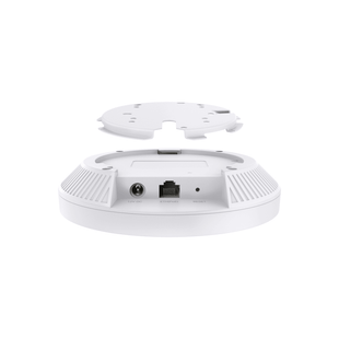 Punto de Acceso Omada / Wi-Fi 7 BE5000 MU-MIMO 2x2 / 1 Puerto 2.5 Gbps / Mesh Omada / Operaciones Multiencale (MLO) / Configuración por Controlador o Stand-Alone / Para Montaje en Techo/pared / Alimentación PoE+