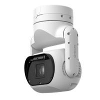 Cámara PTZ AI 2MP / Zoom Óptico 55x / IR 500 m / Rango de Temperatura -50°C a 60°C / IP66 IP68 NEMA4X / WDR 120 dB / Auto Tracking / Compatible con H.265 H.264 MJPEG / Certificación FIPS 140-3 Level3
