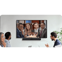 Barra de Videoconferencia todo en uno SmartVision 40 de Yealink para Salas de Conferencia Pequeñas y Medianas con IA y Seguimiento de Voz