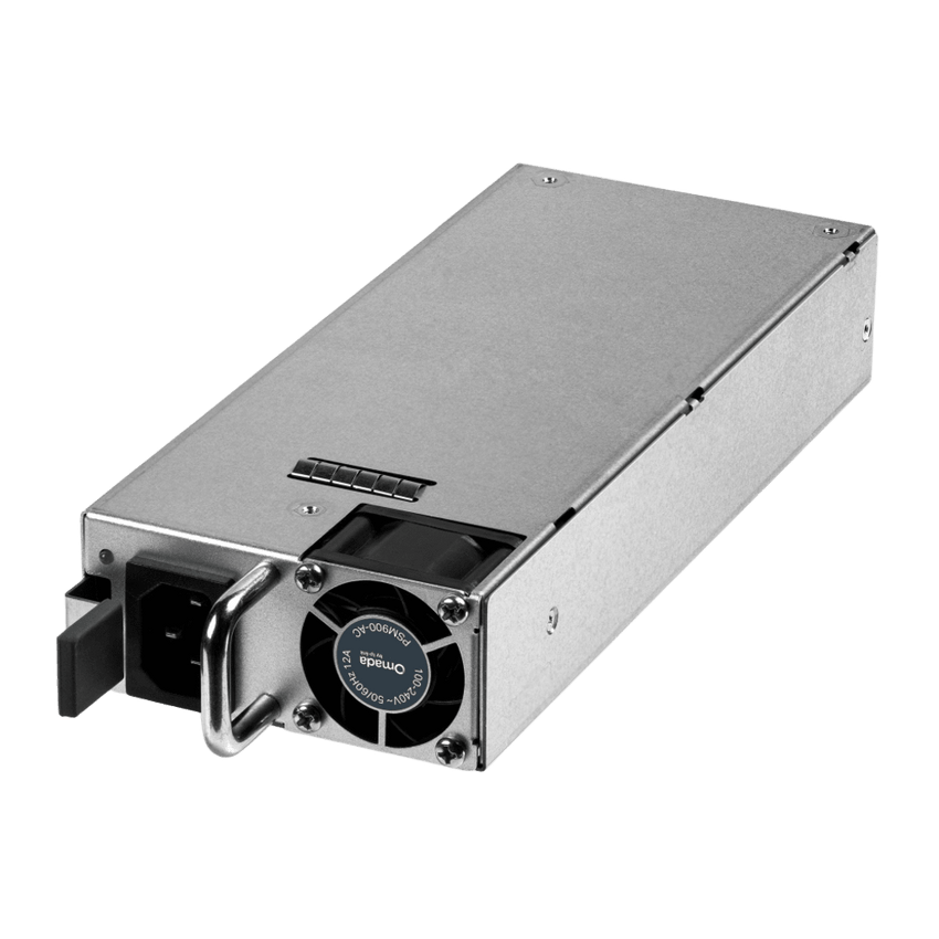 Fuente de Alimentación AC 900W / 53.5 VDC / 16.5A / Hot-Swappable / Protección Sobretensión ±6 kV / Compatible Omada
