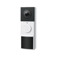 Videoportero Inalámbrico TP-Link Tapo D210 / Resolución 2K 3MP (2304 × 1296px) / Campo de Visión 160° DFOV / Batería 6400mAh Recargable / Detección IA Personas-Vehículos / Visión Nocturna Color /