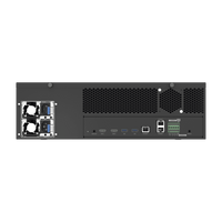NVR de 64 canales / Soporta grabación hasta 32 MP / H.265 & Wisestream / Procesamiento 400 Mbps / 3 Puertos de Red / Raid 5-6 / 160 TB incluidos