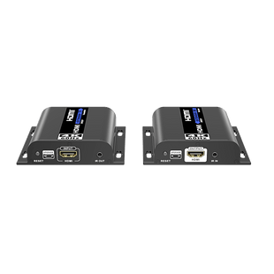 Kit Extensor HDMI | AV sobre IP | 4K@60Hz | 120 m | HDMI 2.0 | HDCP 2.2 | 18 Gbps | Conexión 1:1 , 1:N, N:1 , N:N | IR Bidireccional | Compatible con App iMMS