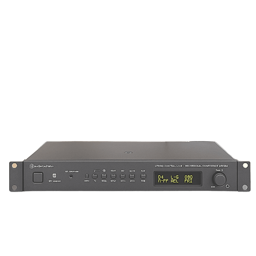 Unidad de Control Híbrida | Sistema de Conferencias Profesional | Control Infrarrojo y Cableado | Grabación USB Integrada | Audio Digital 24-bit