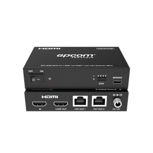 Splitter HDMI 1x2 | 4K@60Hz a 60m | 4K@30Hz a 70m | Cable Cat6 | EDID | HDCP 2.2 | Salida Loop