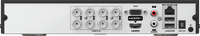 DVR  8 Canales TurboHD + 8 Canales IP / 8 Megapíxel (4K) / Audio Bidireccional / ACUSENSE Lite / 1 Bahía de Disco Duro / H.265+ / Salida en Full HD