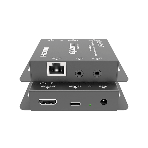 Extensor Audio HDMI eARC | 50 Metros | CAT5e/6 | Soporte Dolby Atmos DTS-HD | IR Bidireccional | CEC Passthrough | Carcasa Metálica
