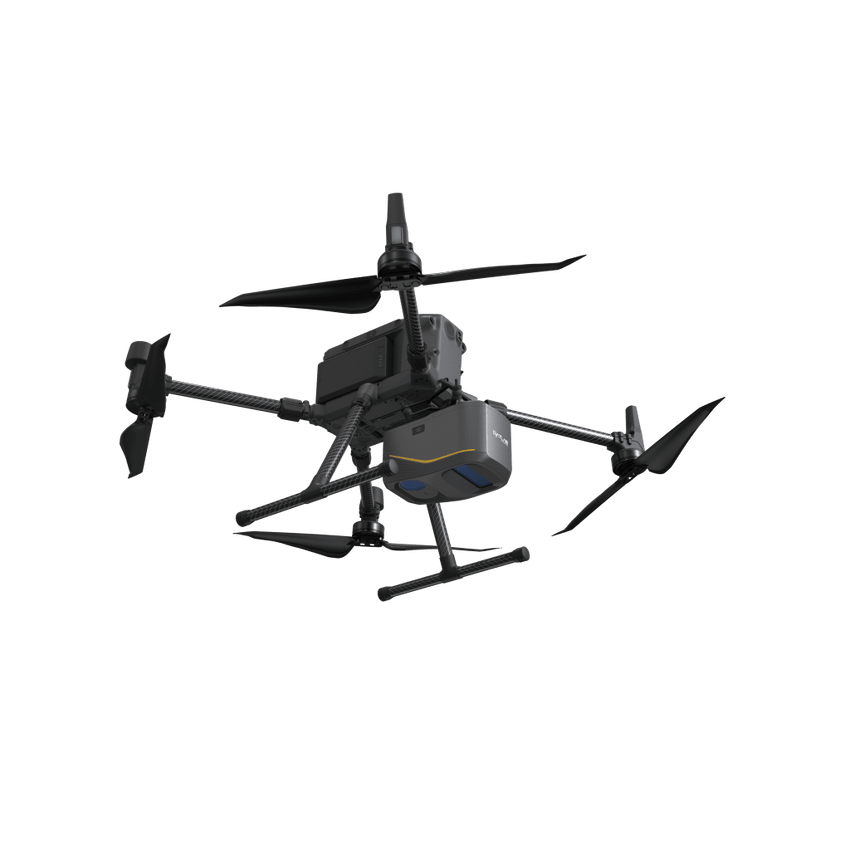 Sistema LiDAR Apus-MX para UAV / Escáner Láser 1200 m Alcance / 550.000 Puntos por Segundo / Hasta 8 Retornos / Cámara RGB 45 MP / IMU Avanzada / Precisión 5 cm @300 m / Compatibilidad DJI M350-M400
