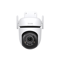 Cámara de Seguridad Exterior PTZ Wi-Fi / 2K QHD 4MP (2560×1440) / Visión Nocturna Color Starlight / Seguimiento 360° / IP66 / Detección IA Personas-Mascotas-Vehículos / Audio Bidireccional / Almacenamiento microSD 512