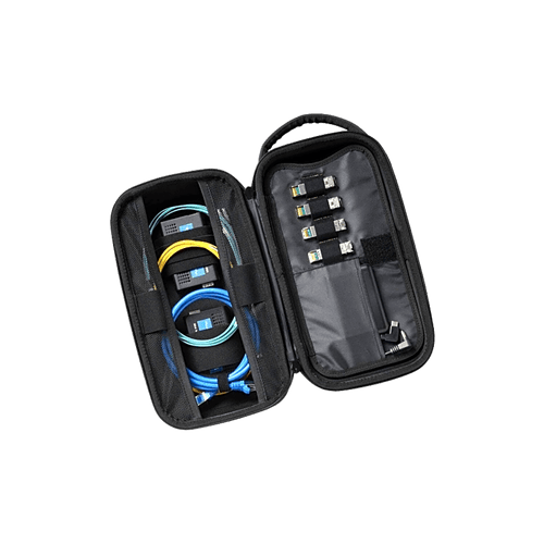 Probador de fibra para LinkIQ de 1 Gb/s y 10 Gb/s / Ping y Diagnóstico Switch / Bolsa de Transporte