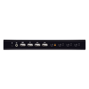 Switch KVMP USB HDMI 4witch KVM HDMI 4 Puertos | 4K DCI | USB 2.0 | Hotkeys | Video DynaSync | Plug & Play