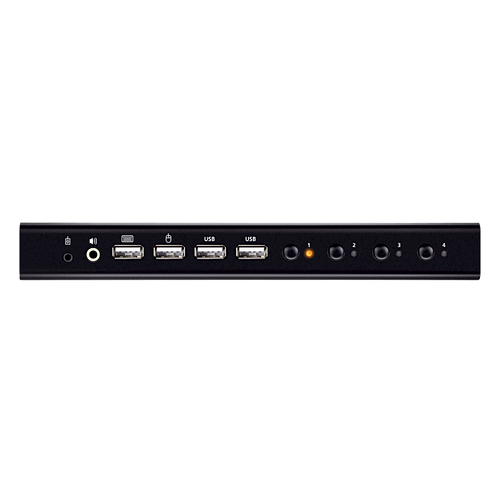 Switch KVMP USB HDMI 4witch KVM HDMI 4 Puertos | 4K DCI | USB 2.0 | Hotkeys | Video DynaSync | Plug & Play